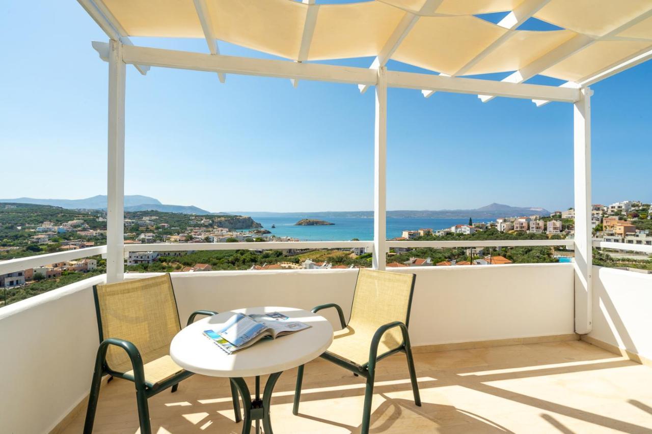 Eolos Apartments Chrissi Akti Chania Exterior foto