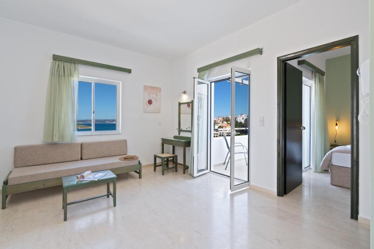 Eolos Apartments Chrissi Akti Chania Exterior foto