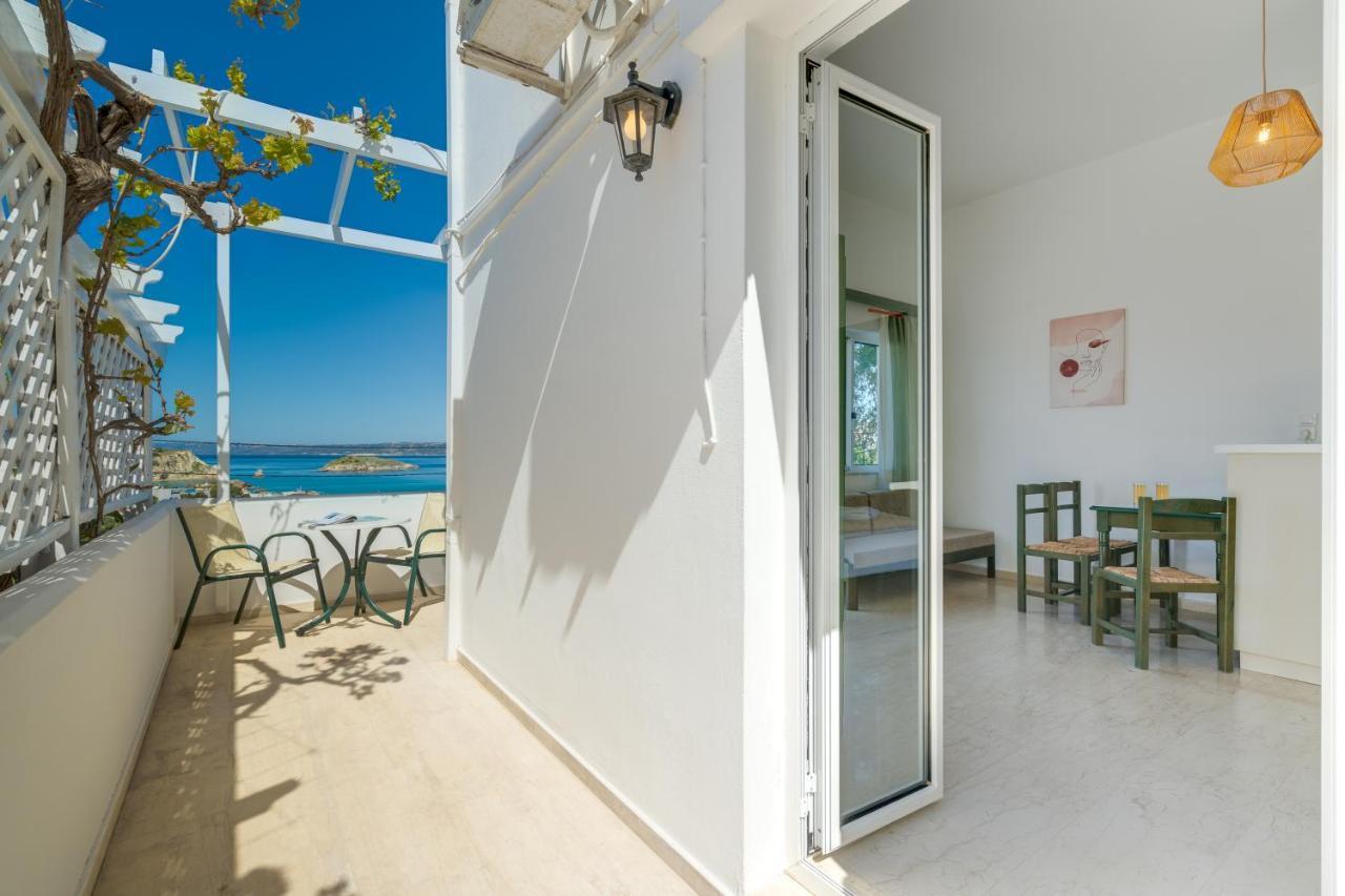 Eolos Apartments Chrissi Akti Chania Exterior foto