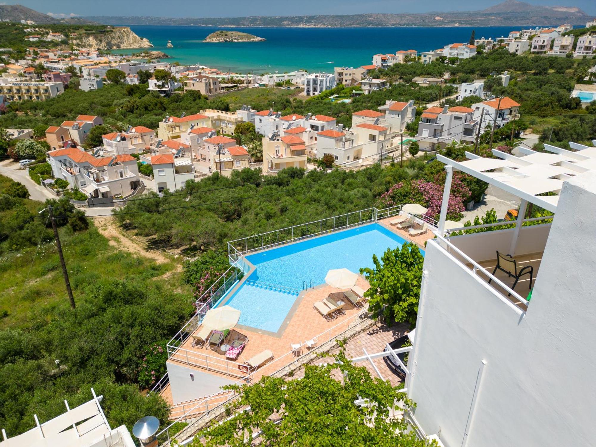 Eolos Apartments Chrissi Akti Chania Exterior foto