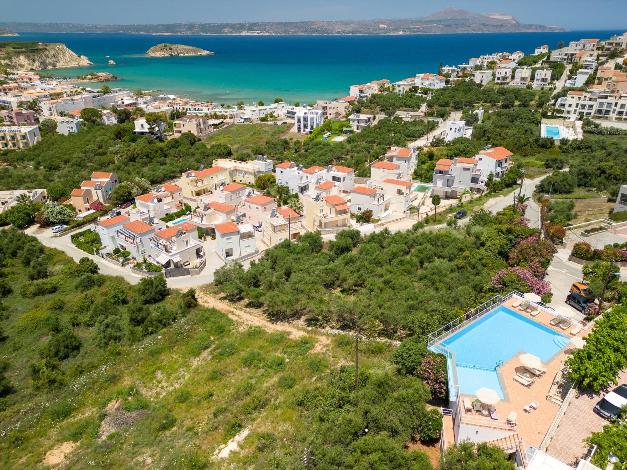 Eolos Apartments Chrissi Akti Chania Exterior foto